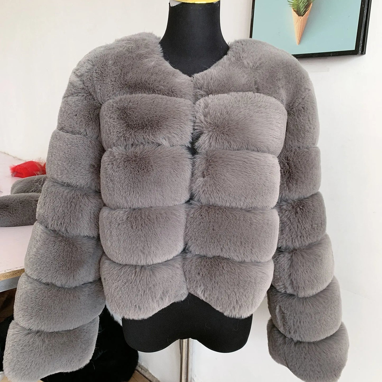 Elegant Fur Jacket